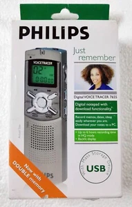 Philips Digital Voice Tracer 7655 - Digital voice recorder - flash 64 MB - Picture 1 of 2