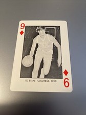 1973-74 North Carolina Tar Heels Basketball Playing Card Ed Stahl - MINT