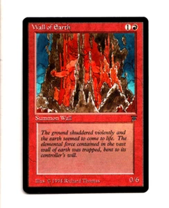 MTG Wall of Earth SP Legends Magic the Gathering ~ Free Shipping ~ - Picture 1 of 2