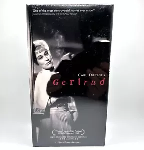 Gertrud (Home Vision Video 2000 Carl Dreyer) Rare New Sealed Vintage VHS - Mint - Picture 1 of 6