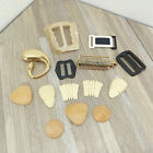 Craft Supply Lot Slide Buckles Strap Adjusters & Various Multi Purpose Pieces