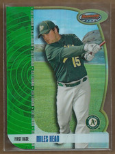 2012 Bowman Draft Bowman's Best Die Cut Refractors #BB34 Miles Head /99
