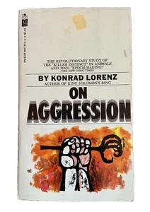 On Aggression by Konrad Lorenz 1970 Vintage Paperback Book Bantam Sociology - Picture 1 of 6