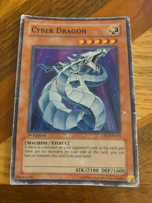 Cyber Dragon CRV-EN015 1st Edition Super Rare HP + BONUS - Image 1 of 2