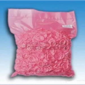 100pz Lettini Protettivi in Lattice Senza Polvere Rosa per Materiali Sensibili - Foto 1 di 2