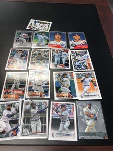 DETROIT TIGERS BASEBALL CARDS LOT 3 (17 CARDS) ROOKIES INCLUDED