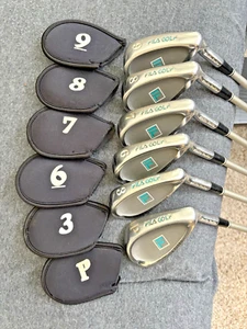 Women's Fila Golf Club Set Regular Flex 3,6,7,8 and 9 Iron & Pitching Wedge - Picture 1 of 13