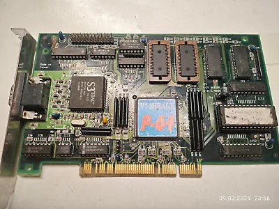 1994 PCI VGA CARD SPEA V7-Mirage P-64 KBBMIR64PCI (S3 Vision864) 2 MB RAM - Image 1 of 4
