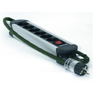True Colours (TCI) Emerald Constrictor 6 Way Mains Block (2.0m mains cable) - EU - Picture 1 of 1