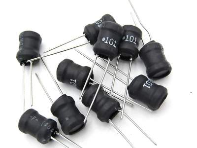 ( 10 PCS )  100uH Radial CHOKE  RB0914101KSA - Image 1 of 2