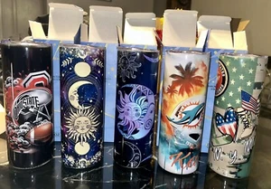 20 Oz. Tumbler With Lid And Straw Cup Custom - Picture 1 of 2