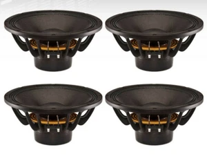 4x B&C 12NDL88 12" 1400W Neodymium Pro Audio Woofer 8-Ohm MidBass Speaker Sub. - Picture 1 of 5