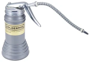 GOLDENROD 606S PISTOL PUMP OIL CAN 6OZ FLEX SPOUT MADE IN USA 6201099 BRAND NEW - Picture 1 of 1