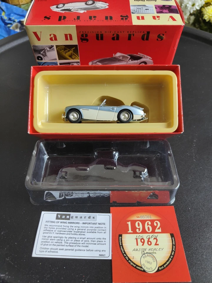 VANGUARDS COLLECTABLES AUSTIN HEALEY E 3000 MkII VA05701 FREE UK POSTAGE - Image 1 of 1