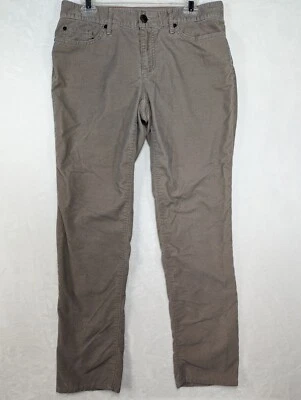 Pantalones Eddie Bauer Mujer 8 Beige Pana Novio Relajado Foto 1 de 4