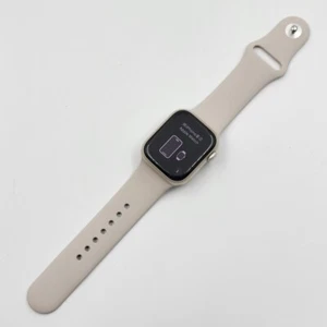 Apple Watch Series 9 MR8T3CL/A 41mm Starlight S/M - Photo 1 sur 9