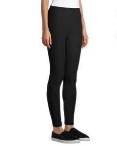Holiday Time Womens Black Leggings Size Large (12-14) NWT - Picture 1 of 10