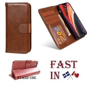 Wallet Case Leather Flip Cover FOR iphone 5 5S SE1 Stand Card frame Etui TPU ! - Photo 1 sur 4