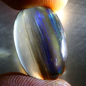 13,62 quilates_PIEDRA PRECIOSA ANTIGUA_100 % RUTILO NATURAL SIN CALEFACCIÓN RAINBOW SCAPOLITE - Imagen 1 de 6