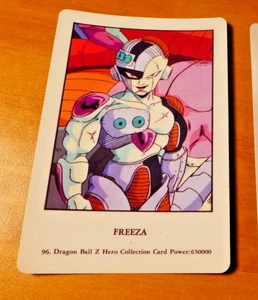 DRAGON BALL Z DBZ HERO COLLECTION PART 1 CARD REG CARTE 96 MADE IN JAPAN NM - Bild 1 von 2