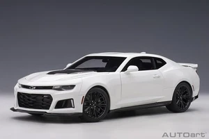 AUTOART 71206 1:12 Chevrolet Camaro ZL1 2017 (summit white) (composite model/ful - Picture 1 of 12