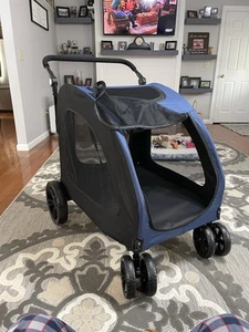Model DTC-909 Pet Stroller Dog Cat Up 100 LBS Brand New Assembled For Photos A++ - Picture 1 of 9