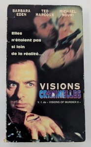 Visions Criminelles VHS (1994) - NTSC - French - Good (Tested) - Picture 1 of 11