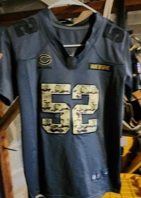 Camiseta Nike NFL Salute To Service Chicago Bears Khalil Mack Talla Pequeña Foto 1 de 4