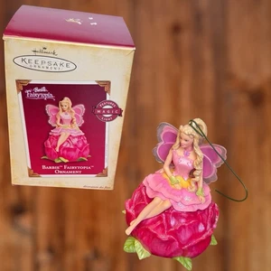 Hallmark Keepsake 2005 Barbie Fairytopia adorno iluminado en caja original - LEER - Imagen 1 de 13