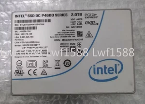 2TB Intel SSD P4600 Series DC NVME U.2 2.5" SSDPE2KE020T7 Solid State Drive - Picture 1 of 2