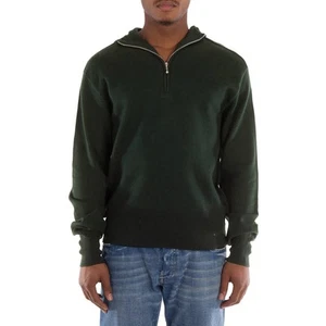 Burberry Wool Half-Zip Hoodie - Picture 1 of 5