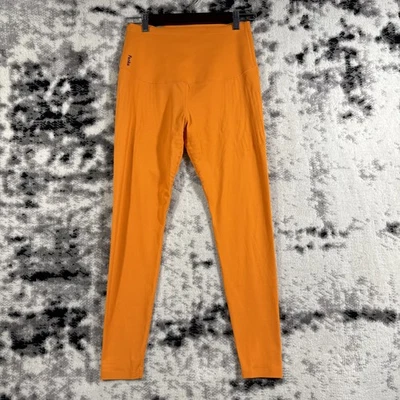 Fanka Leggings Womens Size Extra Large Orange Rear Pockets Stretch Athleisure - Image 1 of 4