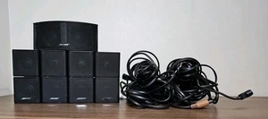 Bose Lifestyle Jewel Mini Double Cube 4 Speakers And Center W/wires Read!!! - Picture 1 of 17