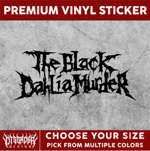 THE BLACK DAHLIA MURDER [VINYL STICKER]-for Car/Truck WNDW-LPTP-FLDR-U PK CLR/SZ - Picture 1 of 6