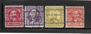 California Precancels - Santa Maria 247 - 4 1926/32 DLEs - Imagen 1 de 1