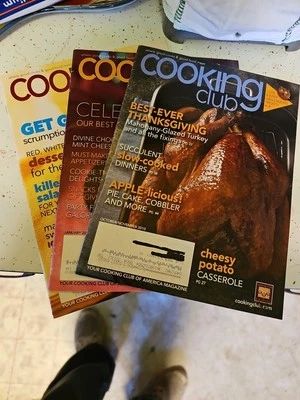 3 Cooking Club Magazines June/July 2010, October/ November 2010, January 2011 - Image 1 of 4