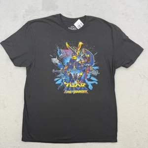 Marvel Studios Herren schwarz Thor Love And Thunder Avengers T-Shirt mehrere Größen neu mit Etikett - Bild 1 von 4