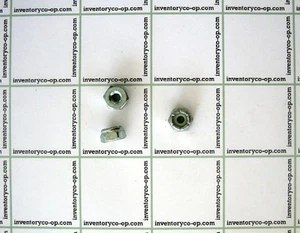 #6-32 TUERCAS DE BLOQUEO,,, ACERO, ACABADO BRILLANTE CON INSERTO DE NAILON 100 piezas - Imagen 1 de 1