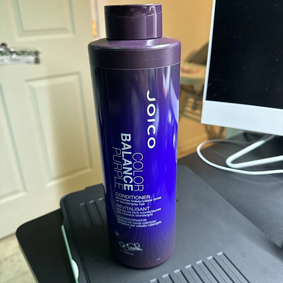 Joico COLOR BALANCE PURPLE Conditioner HUGE 33.8 oz Brand New ~ SHIPS FREE!! - Image 1 of 1