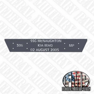 CUSTOM TRIBUTE FRONT BUMPER - MILITARY HUMVEE M998 PN 12338426 - Picture 1 of 8
