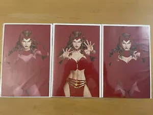 Avengers #56 JTC Exclusive Scarlet Witch Negative Space Variant A B C Set - Picture 1 of 1