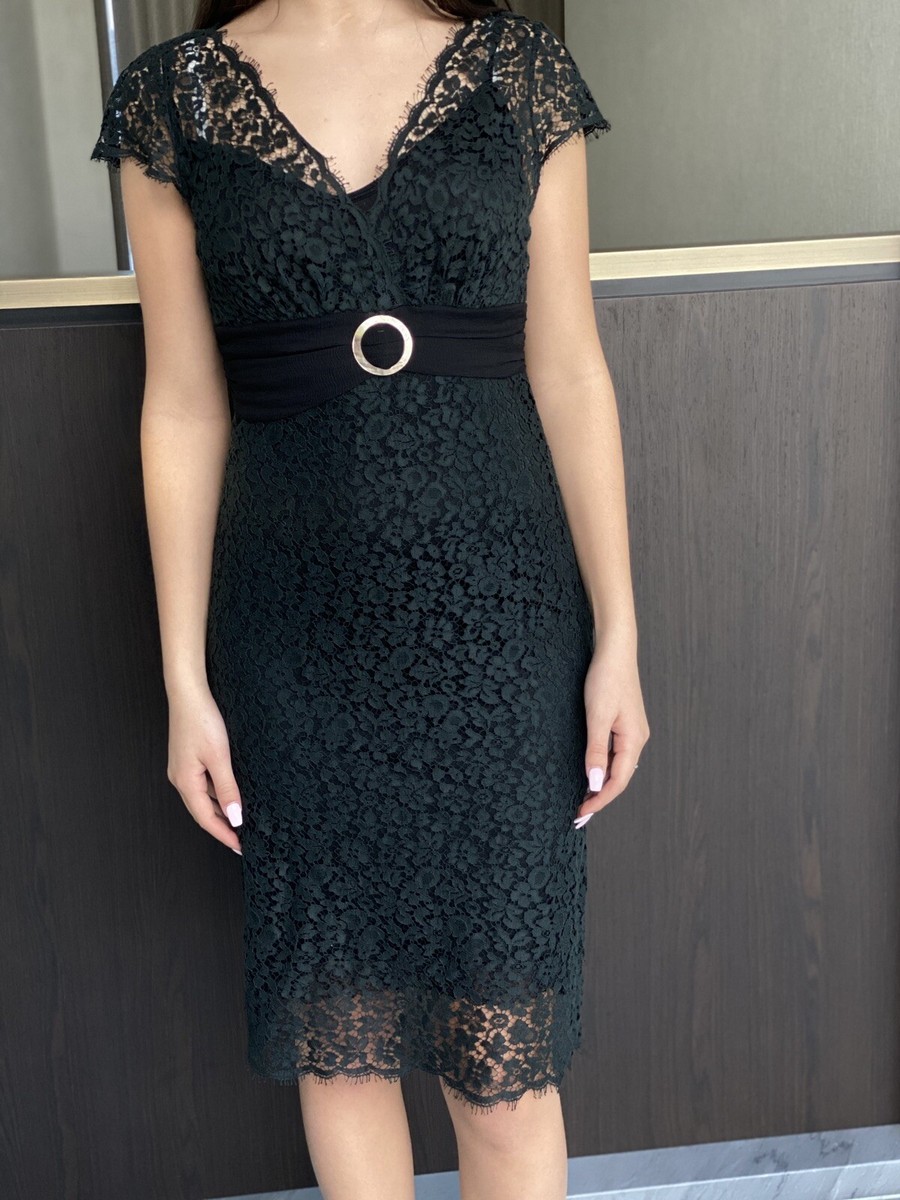 『希少』Collette Dinniganレディース ドレス S シースルー Collette Dinnigan Dress with Detail Beading and Stones S