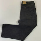 LEVIS Mens Jeans Size 40x30 540 Vintage RElaxed Fit Black Made in USA cotton