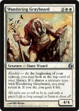 WANDERING GRAYBEARD X4 4 4X Morningtide MTG Magic the Gathering Cards DJMagic