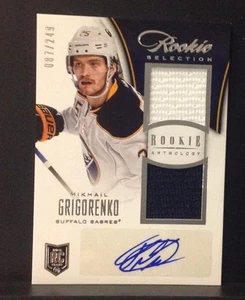 MIKHAIL GRIGORENKO #112 RC 87/249 Made Rookie Selection 2013/14 Panini Anthology - Picture 1 of 1