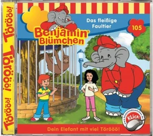 Folge 105 - Das fleißige Faultier von Benjamin Blümchen | Hörbuch - Bild 1 von 1