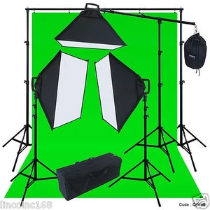 Linco Lincostore Studio Lighting Photo Backdrop Stand Boom Light Kit - Picture 1 of 12