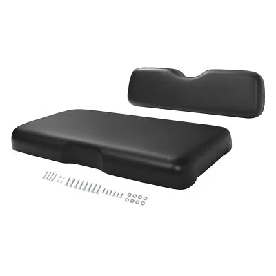 Nuevo respaldo cojín inferior asiento delantero para carro de golf negro para EZGO RXV 08-Up Foto 1 de 4