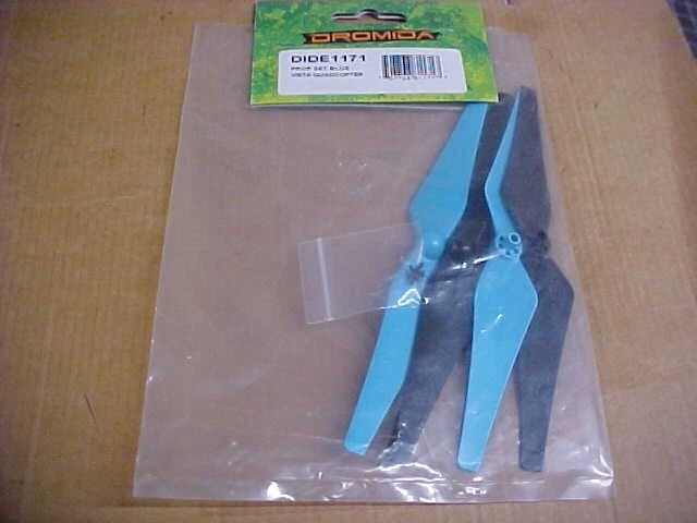 DROMIDA DIDE1171 = PROP SET, BLUE & BLACK: VISTA QUADCOPTER (NEW) - Image 1 of 2