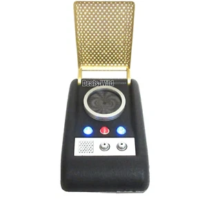 Star Trek Communicator Light Up Sounds Enterprise TOS Prop SEE VIDEO - Picture 1 of 7